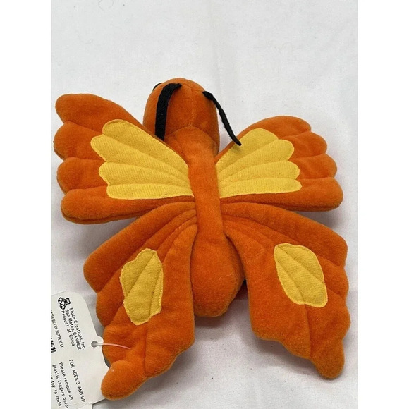 VTG Plush Creations Betsy Butterfly Bean Bag Friends Stuffed Animal 1996 RARE - Picture 6 of 13